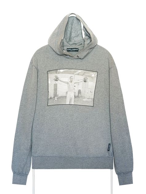 Dolce & Gabbana x Steve McQueen Graphic Print Hoodie